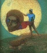 Odilon Redon The Fall of Icarus USA oil painting artist